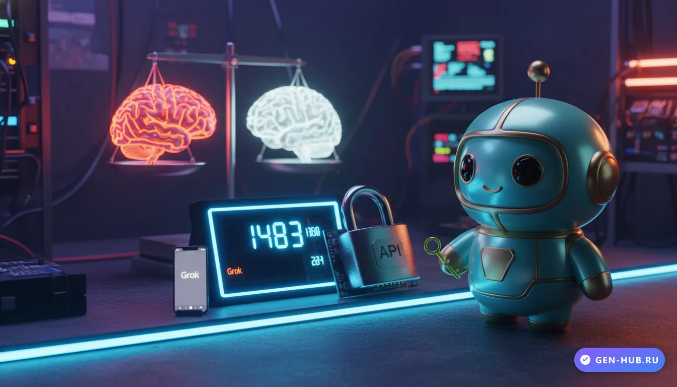 Grok 4.1 от xAI: меньше галлюцинаций, выше бенчмарки, но без API