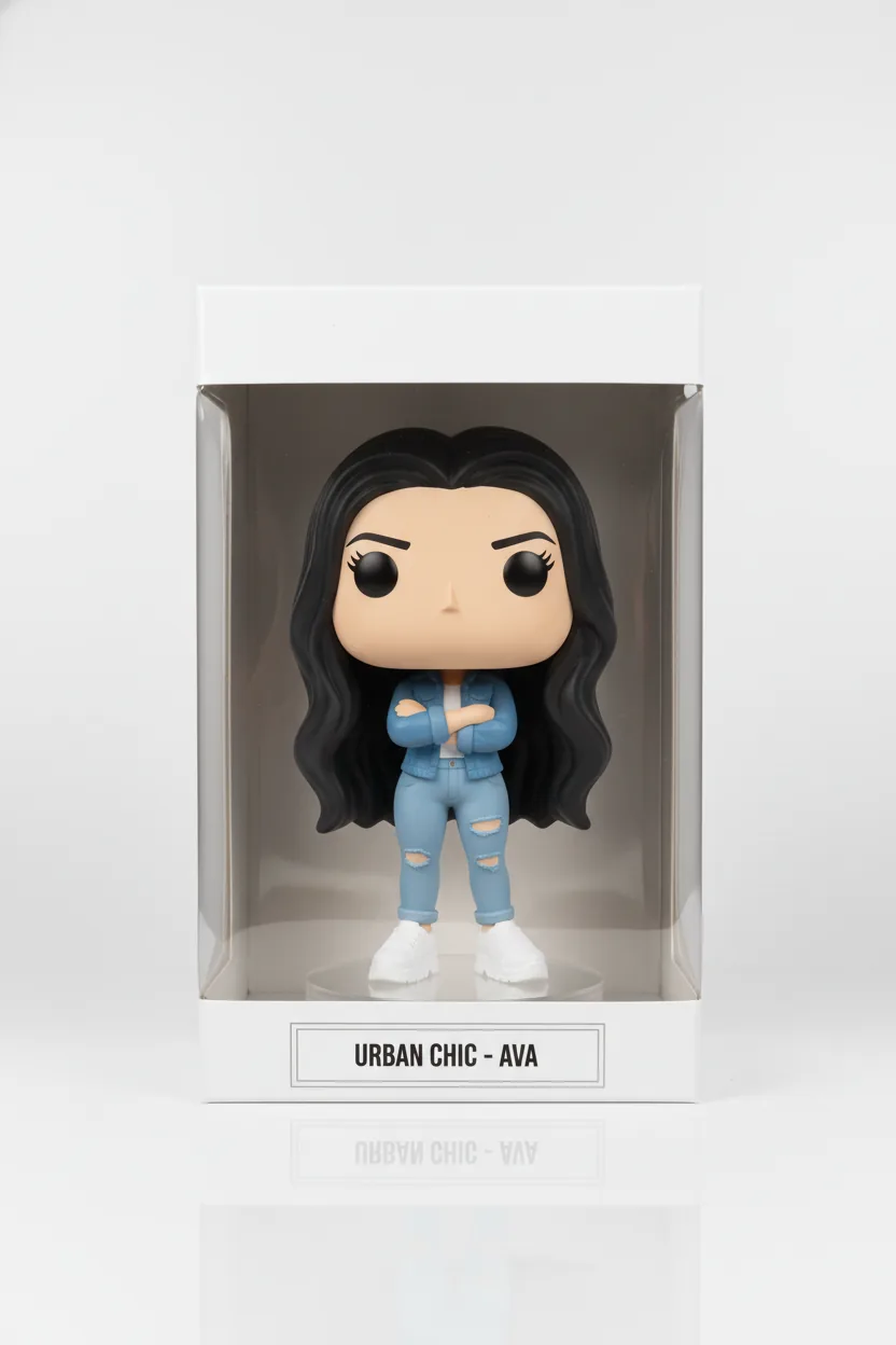 Funko Pop из селфи через Nano Banana: что палит «магазинную» картинку
